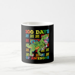 Mug 100 Jours D'Étonnant T Rex Dinosaur 100ème École