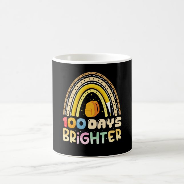 Mug 100 Jours Plus Brighton 100e Jour De L'Enseignant  (Centre)