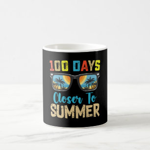 Mug 100 Jours Plus Près De L'École De Vacances D'Été