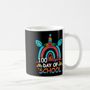 Mug 100 Jours Smarter Rainbow Unicorn 100ème Jour De S