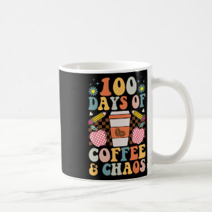 Mug 100ème Jour De L'École 100 Jours De Café Pour L'En