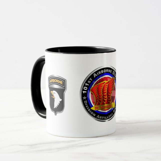 Mug 101e brigade d'artillerie de la division aéroporté (Devant gauche)