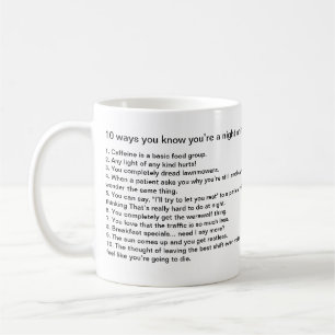 Mug 10 manières que vous savez que vous êtes une