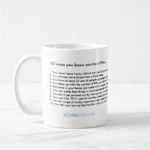Mug 10 manières que vous savez que vous êtes une BO