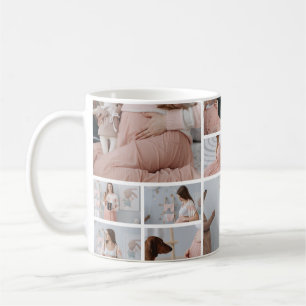 Mug 10 Photo de mon époque de grossesse joyeuse Noël