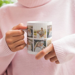 Mug 10 x Collage Photo Moderne Grille Insta
