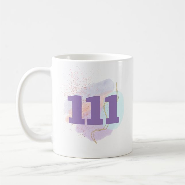 Mug 111 Aligner et Manifeste Numéros d'angle Attractio (Gauche)