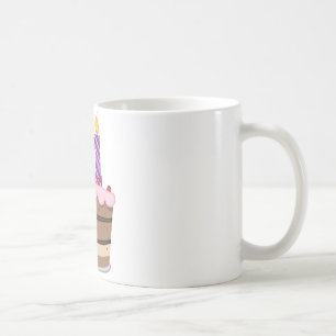 Mug 11 ans sur le gâteau d'anniversaire