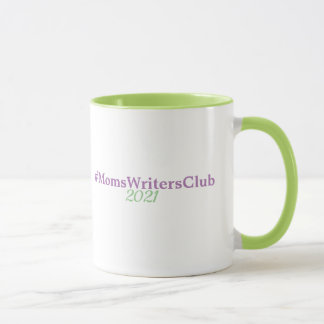 Mug 11 oz vert/pourpre