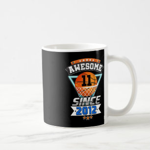 Mug 11e Anniversaire Joueur De Basket-Ball Magnifique