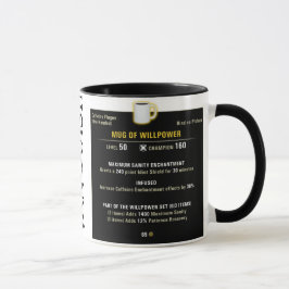 Mug 11oz de puissance de la volonté