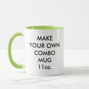 Mug 11oz personnalisé Lime Combination Mug.