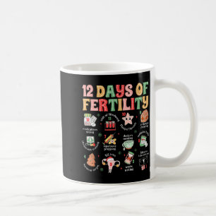 Mug 12 Jours De Fertilité Infirmière Ivf Noël Ob Gyn T