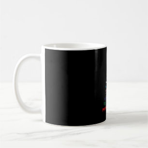 Mug 12 jours d'impression style laine de noël