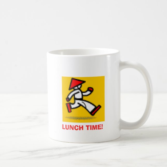 MUG $12, TEMPS DE DÉJEUNER ! , (Droite)