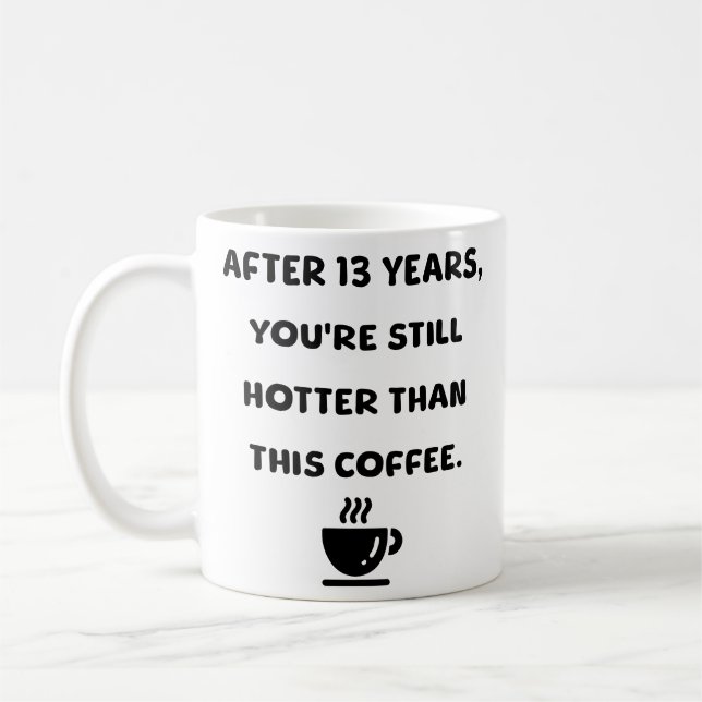 Mug 13 ans (Gauche)