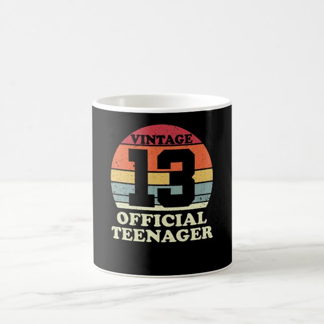 Mug 13e anniversaire adolescent officiel 13 ans (Centre)