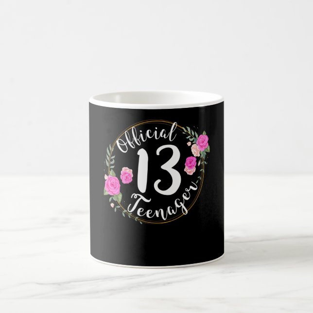 Mug 13e anniversaire officiel adolescent de 13 ans (Centre)