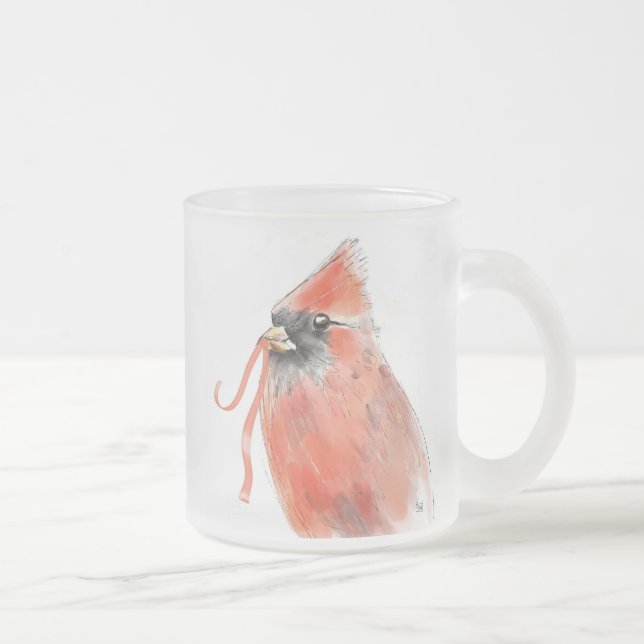 Mug 15 oz avec les cardinaux des deux côtés (Droit)