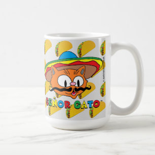 Mug 15 Une caricature Senor Gato Taco Amateurs Big