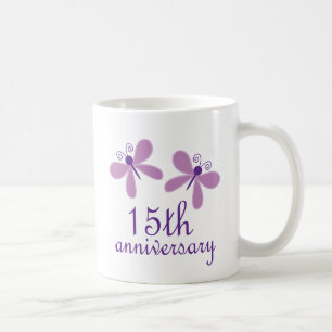 Mug 15ème Anniversaire de mariage