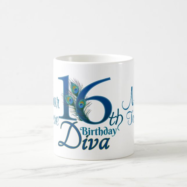Mug # 16 - 16ème anniversaire de mariage ou 15ème (Centre)