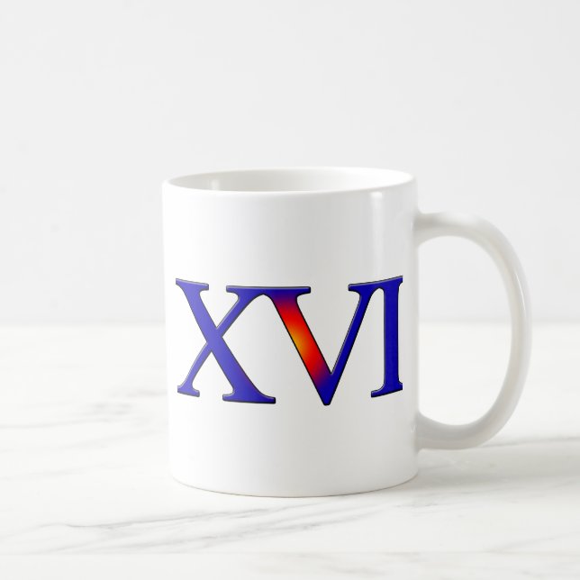 Mug 16ème Anniversaire (Droite)