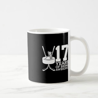 MUG 17 ANS D'ÊTRE UN HOCKEY GLACE INCROYABLE 17E ANNIV