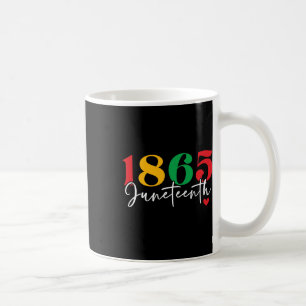Mug 1865 1865 Fête le Mois de l'histoire des Noirs