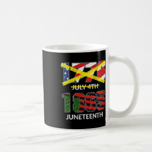 Mug 1865 - Pas le 4 juillet 1776 Drapeau de l'Indépend