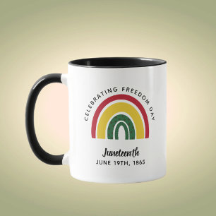 Mug 18 juin 1865 Arc-en-ciel célébrant la Journée de l
