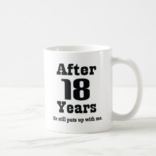 Mug 18ème Anniversaire (drôle)