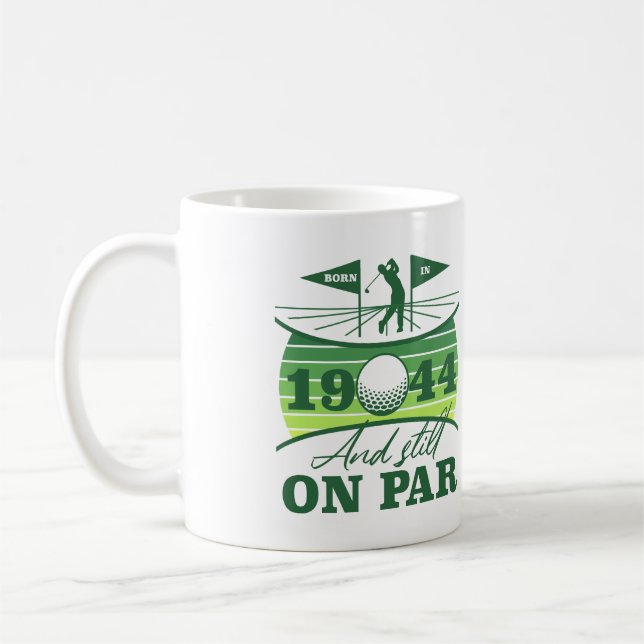 Mug 1944 80e anniversaire Humour de golf (Gauche)
