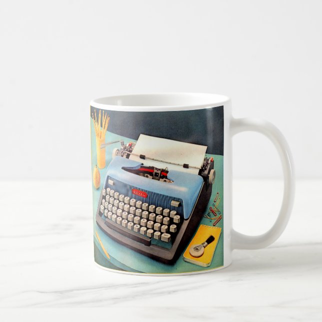 Mug 1950 s typewriter (Droite)