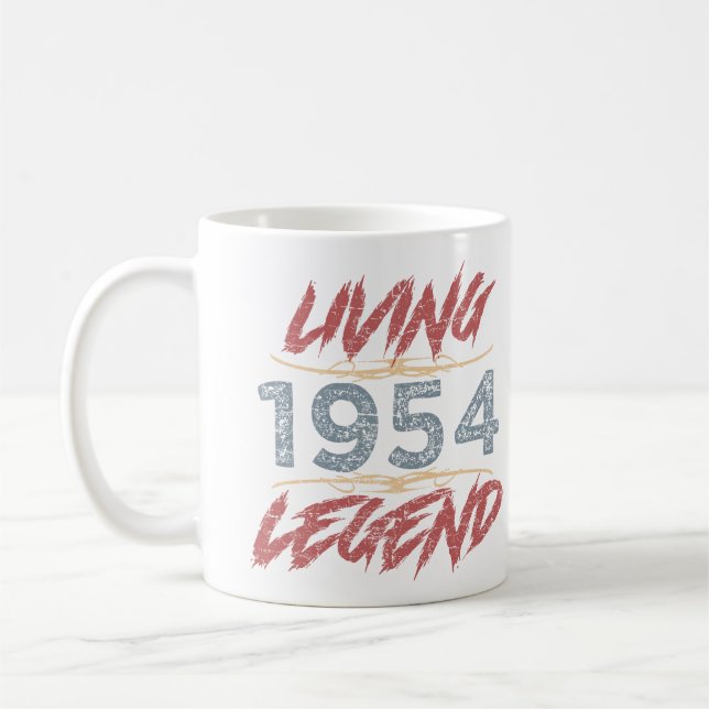 Mug 1954 Légende vivante 70e anniversaire (Gauche)