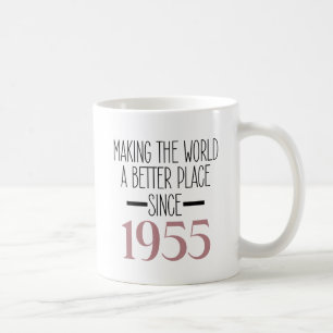 Mug 1955 Cadeaux D'Anniversaire De 70 Ans Pour Femmes