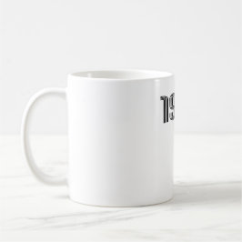 Mug 1968 Hippie Panneau de Paix Puissance de la fleur