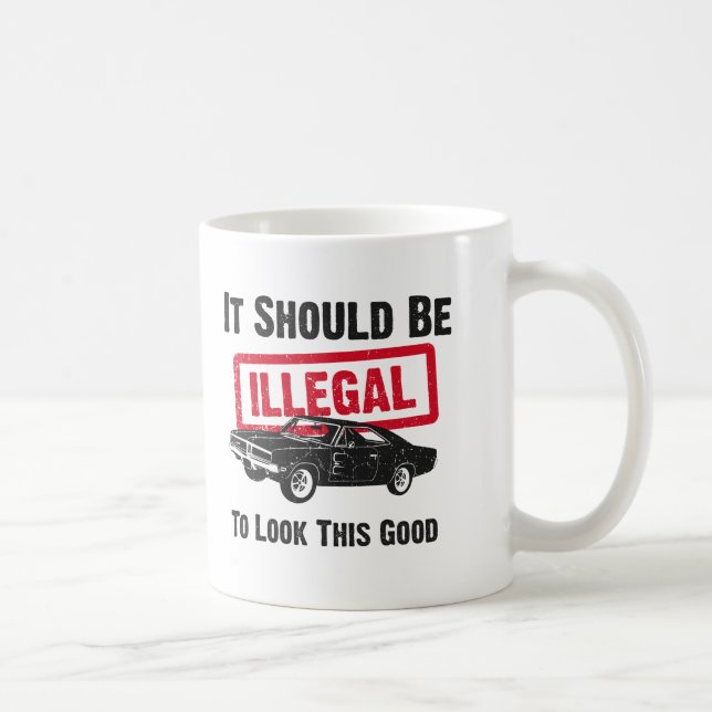 Mug 1969 Se du chargeur R/T de Dodge (Droite)