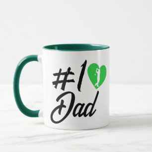 Mug #1 Bouge de papa Golfer - Cadeau de café Fête des 
