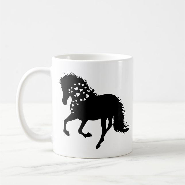 Mug 1- Chemise à cheval, Aiguille à cheval, Filles Che (Gauche)