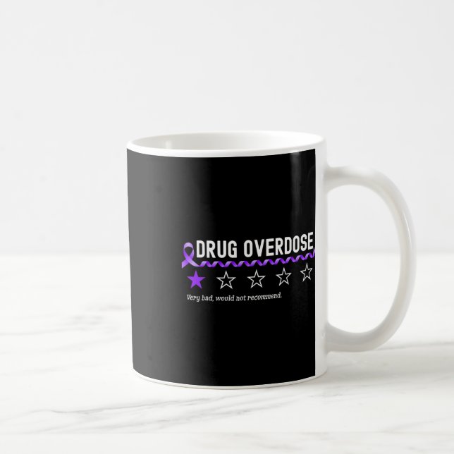 Mug 1 Étoile Cote Drogue Surdose Sensibilisation Fun F (Droite)