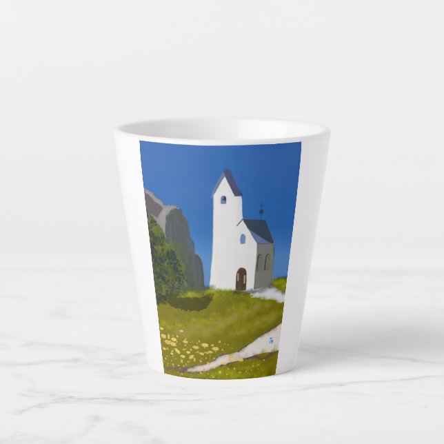 Mug-1-Landschaft Milchtasse (Vorderseite)