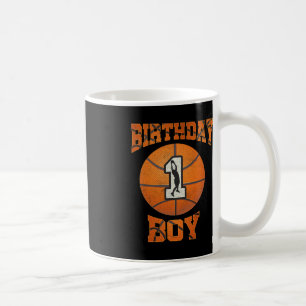 Mug 1er Anniversaire tenue de garçon Basketball 1ère a