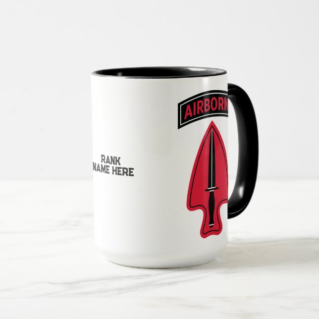 Mug 1er détachement opérationnel des forces spéciales  (Devant droit)