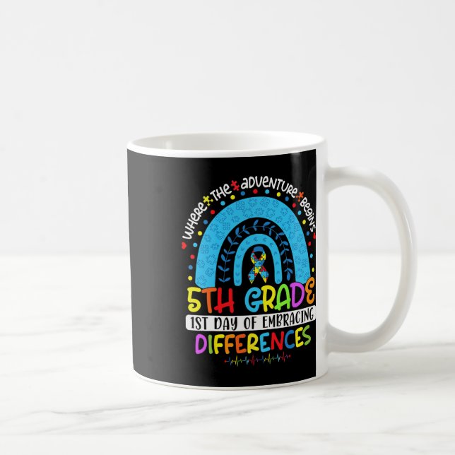Mug 1er jour d'acceptation des différences 5e année d' (Droite)