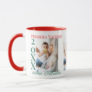 Mug 1er Noël espagnol avec grand-mère Custom 3 Photo