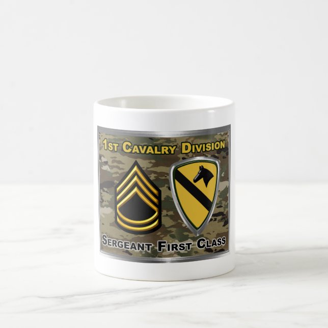 Mug 1re division de cavalerie Sergent de première clas (Centre)