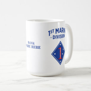 Mug 1re insigne de division maritime (personnalisable)