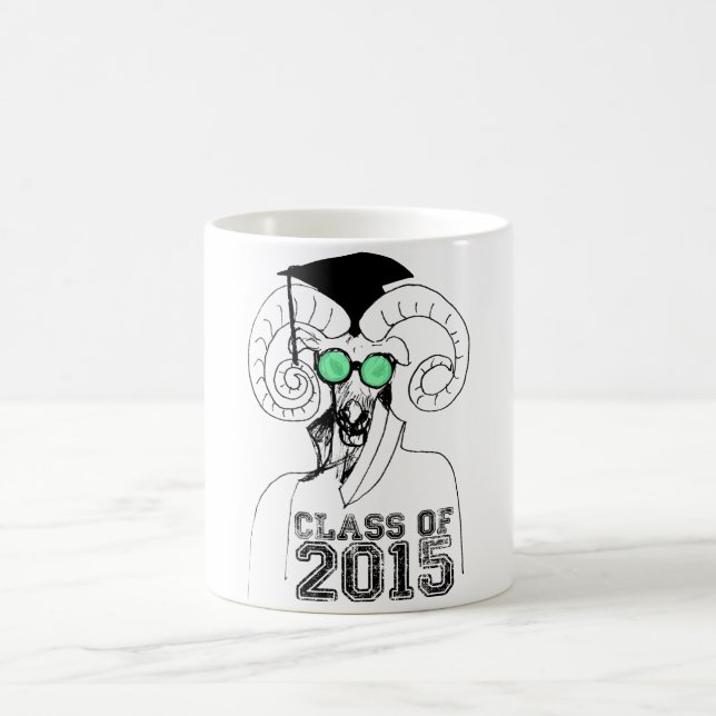 Mug 2015 Année du mouton - Catégorie 2015 Diplômé - (Centre)