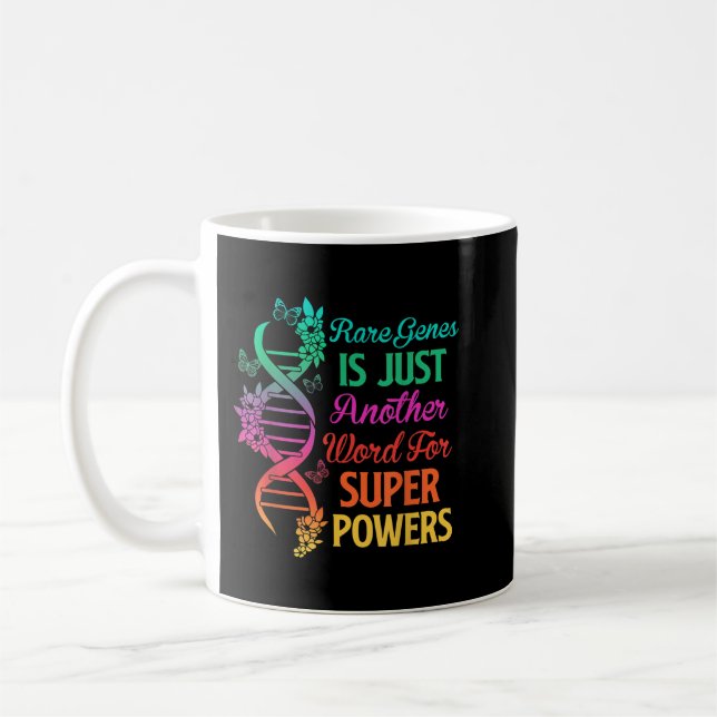 Mug 2022 Sensibilisation aux maladies rares Jour Zèbre (Gauche)
